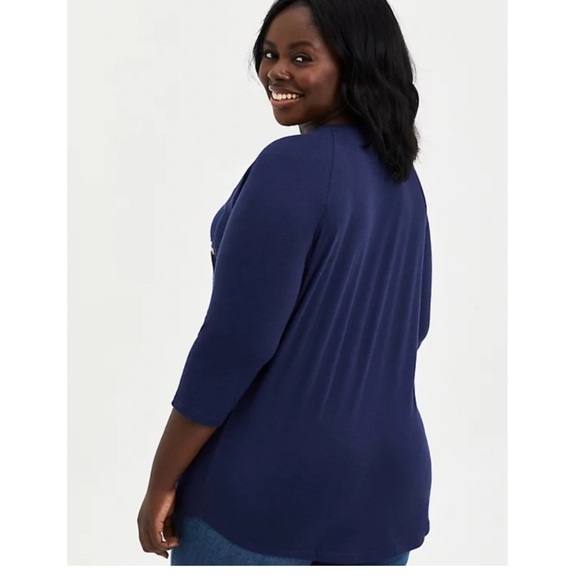 NWT TORRID HER UNIVERSE STUDIO GHIBLI RAGLAN TOP HERITAGE SLUB CASTLE IN SKY - Picture 5 of 5